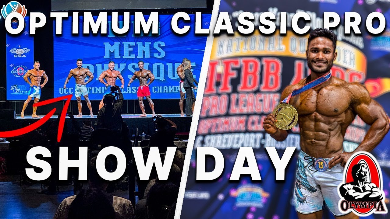 Optimum Classic Pro Show Day | Anik Ghosh Road To Olympia