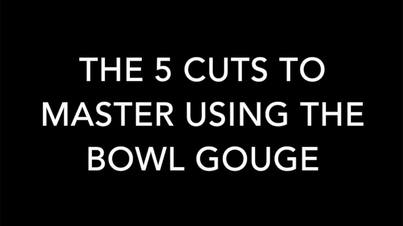 Bowl Gouge Basics with Gary Trottier & Ed Orecchio