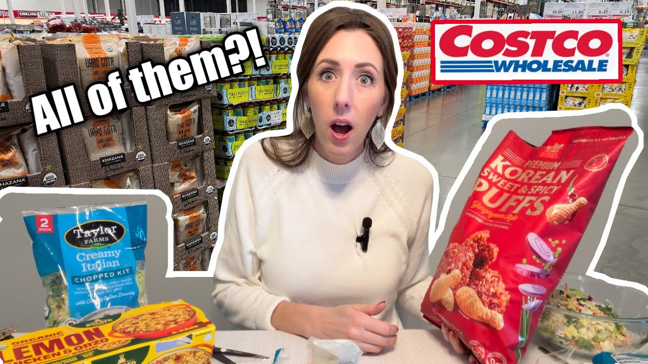 COSTCO - I can’t believe ALL of these were good!! || COSTCO Taste Testing - February 2026