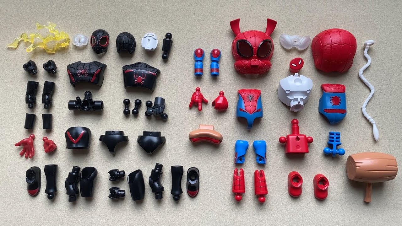 Bloks Building Figures Immersive Assembly: A Healing Moment with Miles Morales and Spider-Ham