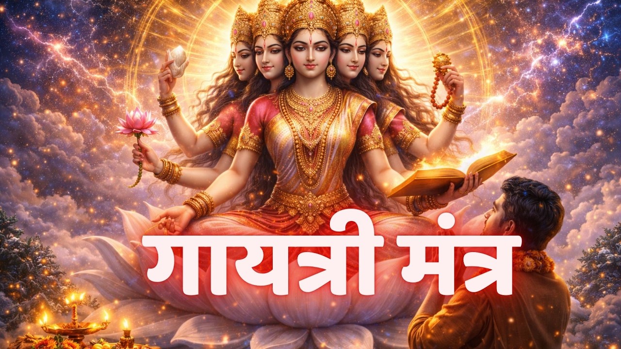 Powerful Gayatri Mantra for Peace & Healing | गायत्री मंत्र ध्यान – मन को शांत करें।