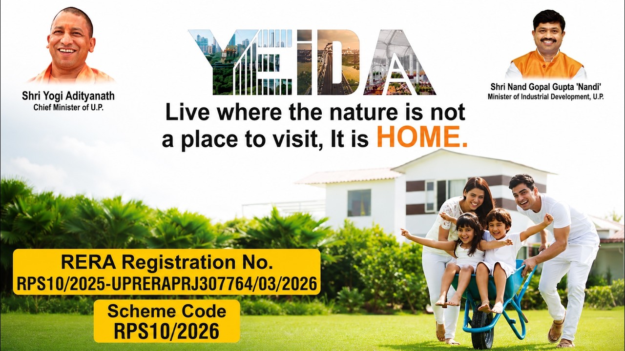 LIVE | YEIDA की आवासीय भूखंड योजना RPS-10/2026 के लिए भूखंडों का आवंटन