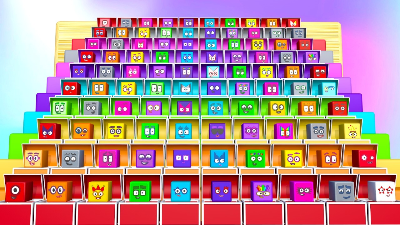 Let's Count Number 1 to 100 with Numberblocks | Easy & Super Fun for Kids