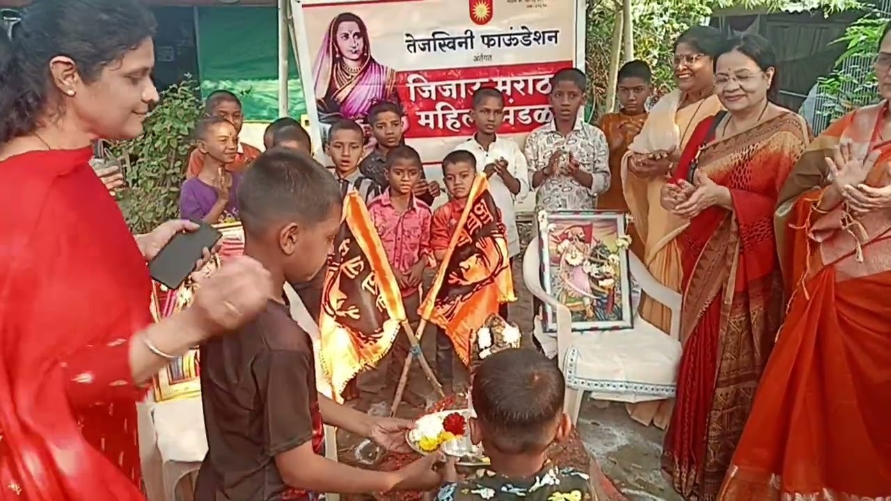माऊली वृद्धाश्रमात शिवजयंती साजरी | mauli old age home shrirampur