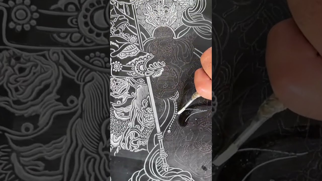 Demonstration | Live Demonstration of Pure Handmade Stone Carving Craftsmanship