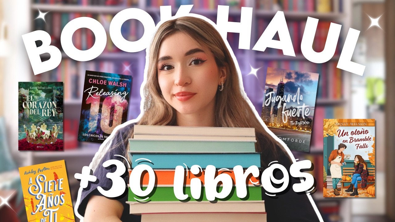 MEGA BOOK HAUL | +30 LIBROS NUEVOS 📚🩷