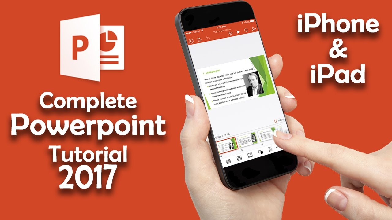 iPhone and iPad Powerpoint tutorial 2017 - A complete Powerpoint tutorial on iPhone and iPad