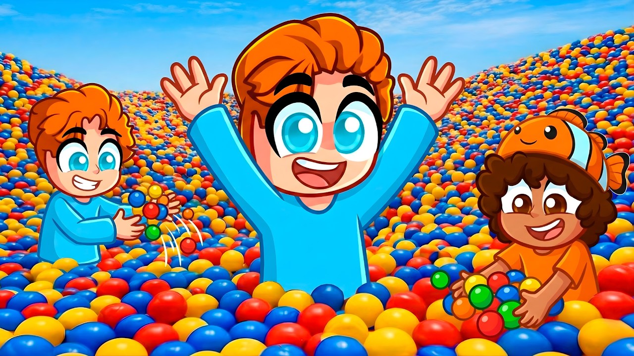 Spenderar 856,341kr För Att Fylla STÖRSTA BOLLHAVET I Roblox!