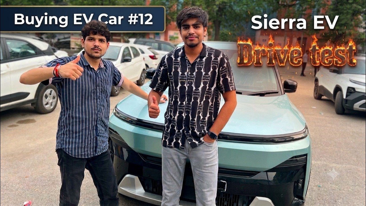 I drove Tata Sierra EV🔥 | Rough Test Drive & First Impressions | Is Tata Back? Best Power ?