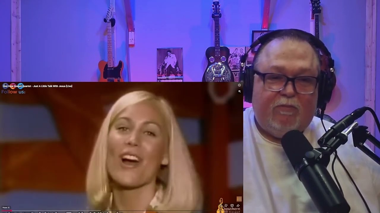 Реакция на песни "Power In The Blood" и "Just A Little Talk With Jesus" от Hee Haw Gospel Quartet