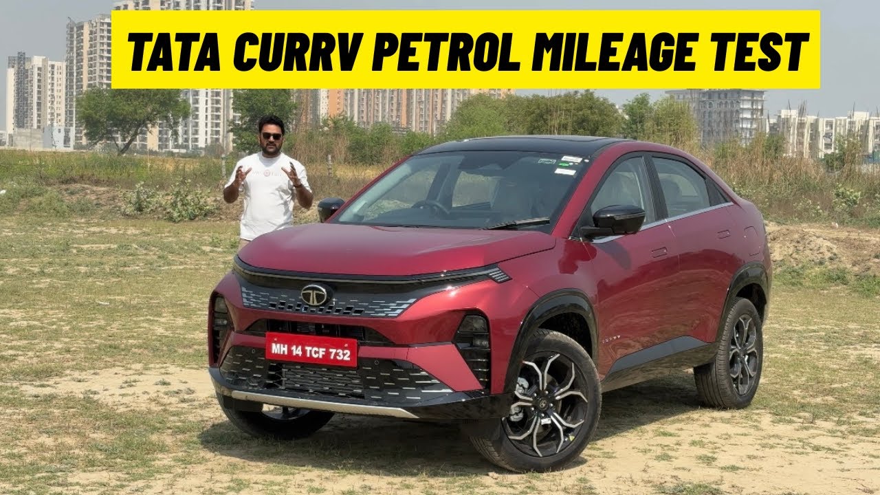 All New Tata Curvv Petrol Tank To Tank Mileage Test | Tata Curvv TGDI Petrol 2026 Mileage Test 