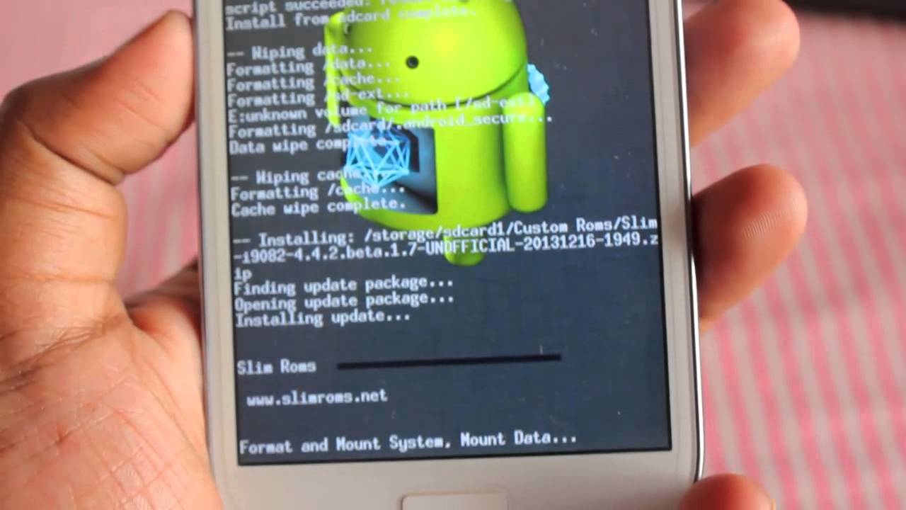 How to Install Android 4.4.2 SlimKaT Rom
