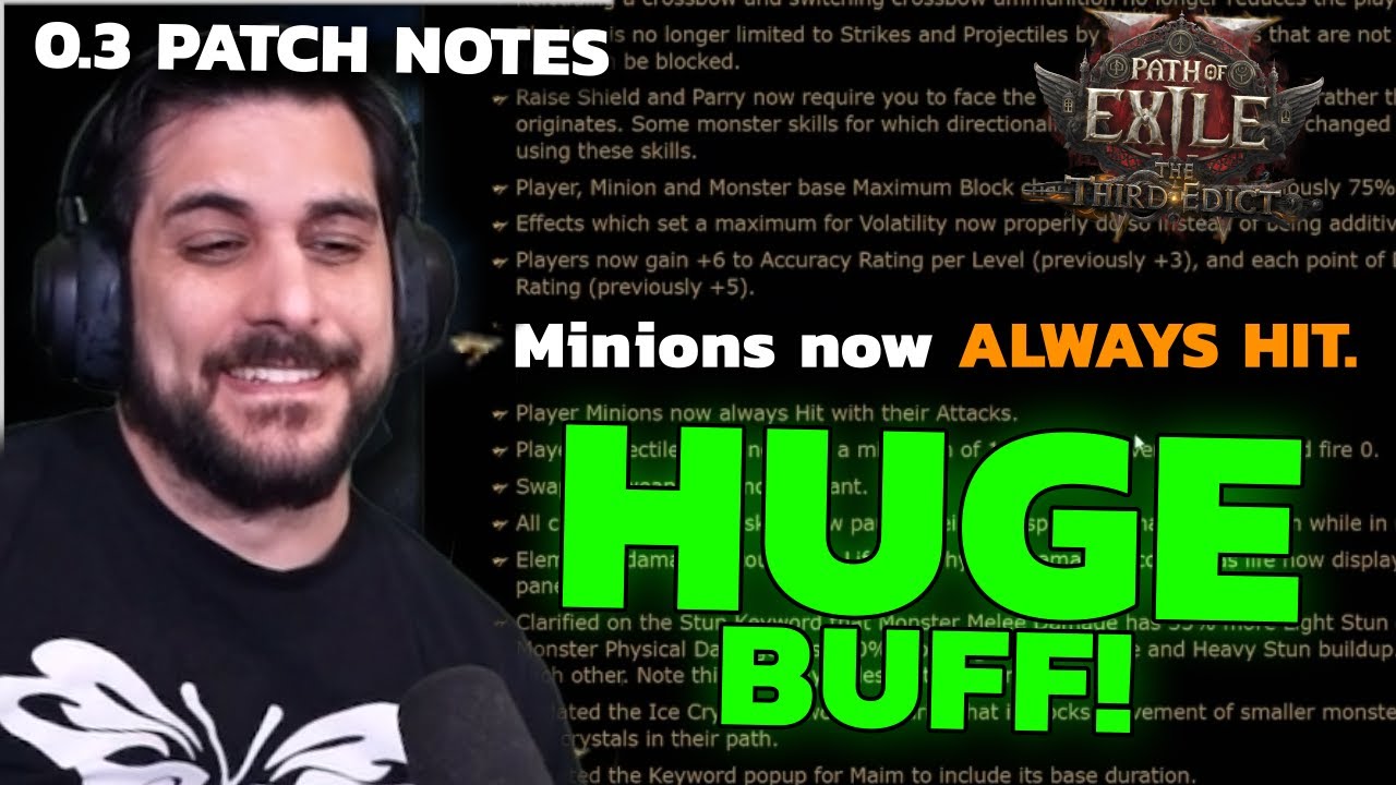 EVERYTHING GOT BUFFED! - PoE 2 Patch Notes [0.3]