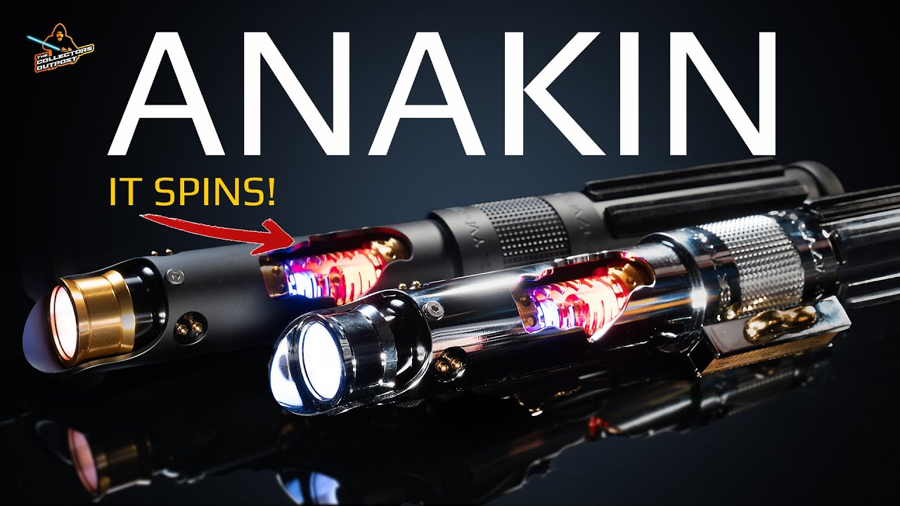 Anakin Dual Crystal Lightsaber! Unboxing Review from Vaders Sabers