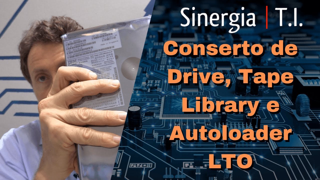 Conserto de Drive, Tape Library e Autoloader LTO Dell, IBM, HPE, Tandberg e Quantum