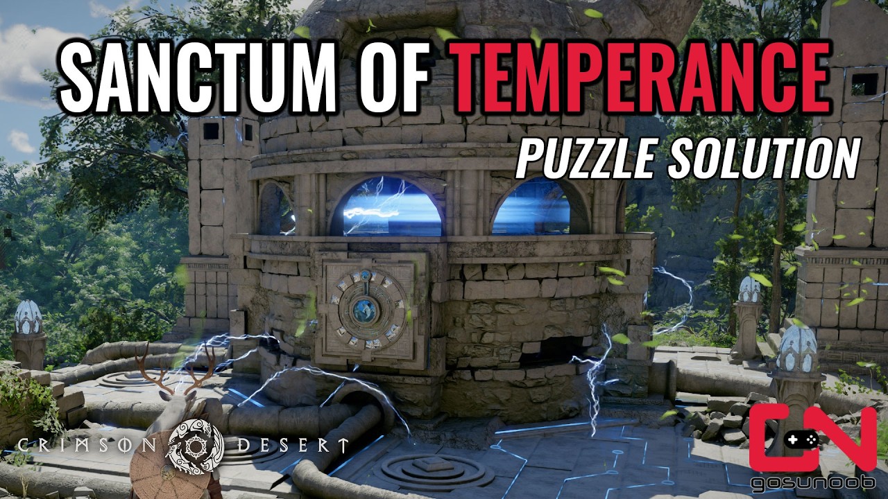 Crimson Desert Sanctum of Temperance Puzzle Solution & Treasure Chest | The Witch of Wisdom