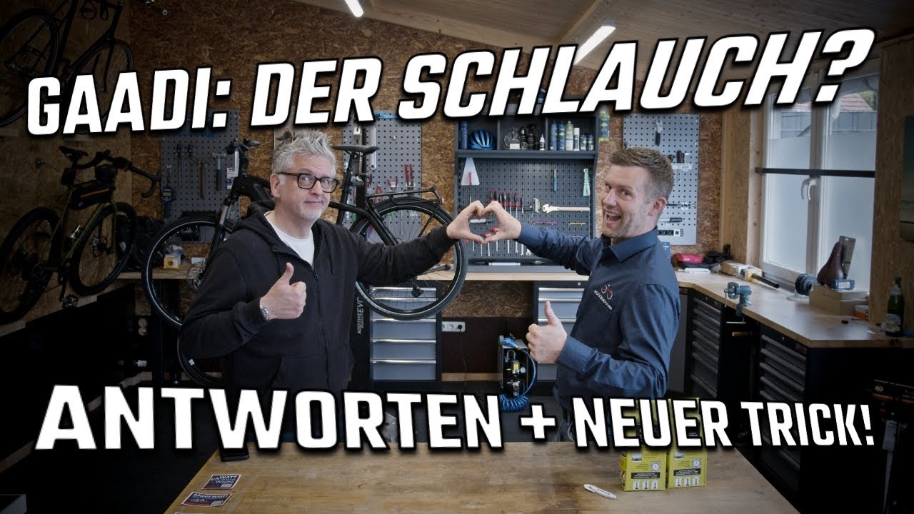 GAADI-Fahrradschlauch: Neuer Tricks & Zuschauerfragen beantwortet! 🚲💡