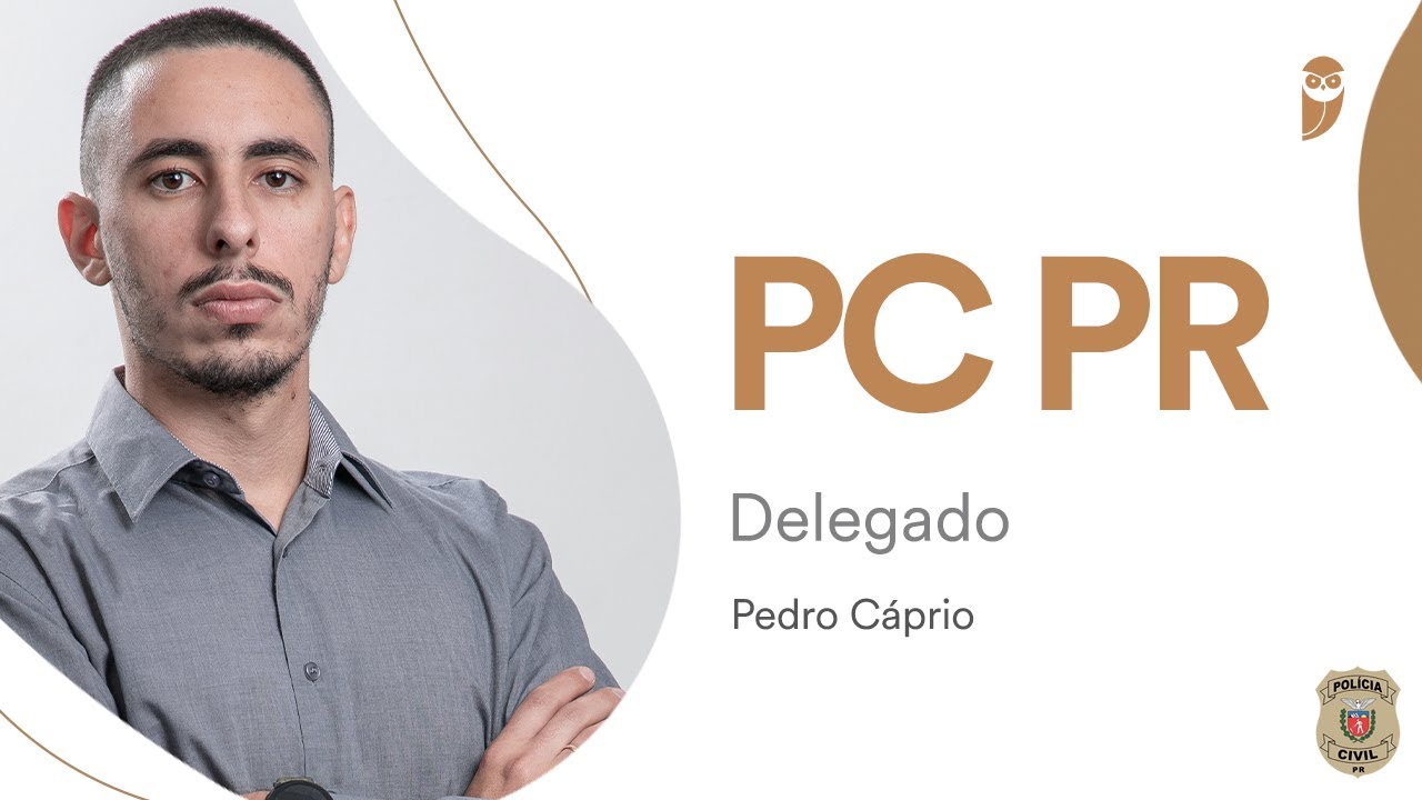 Pedro Cáprio - Aprovado no concurso PC PR para Delegado.