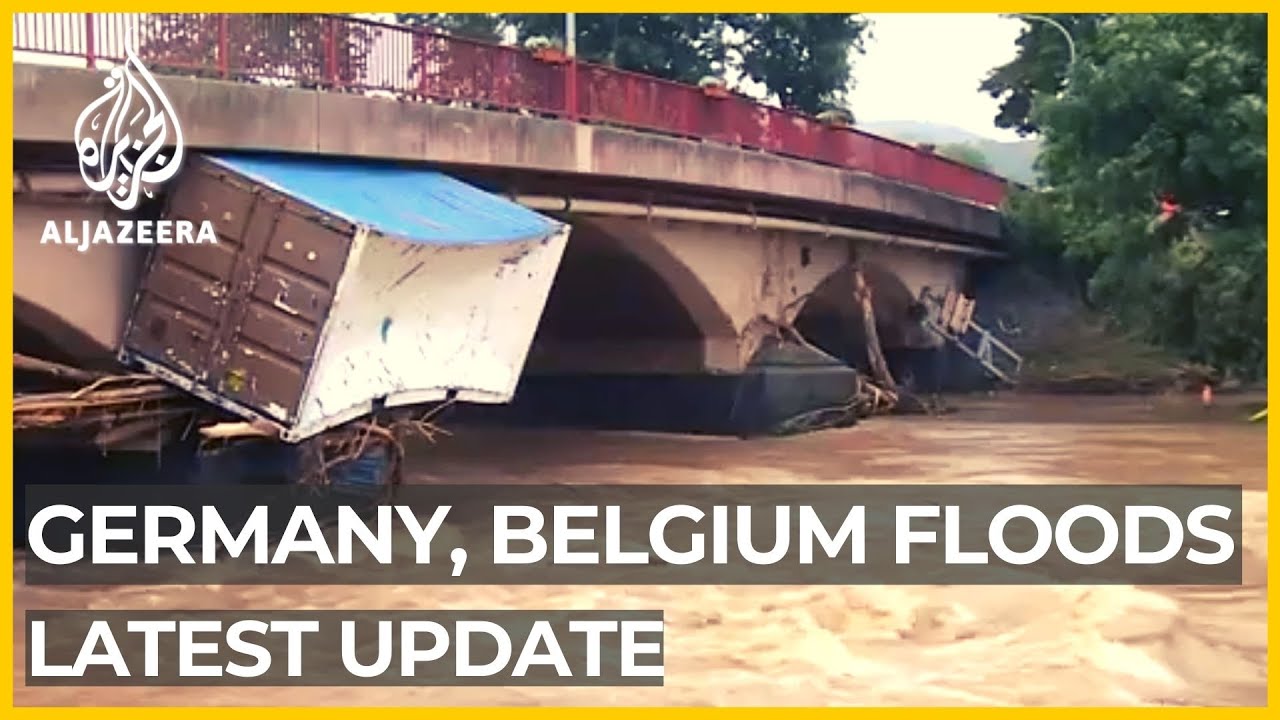 Latest: Germany, Belgium floods | Al Jazeera Breakdown