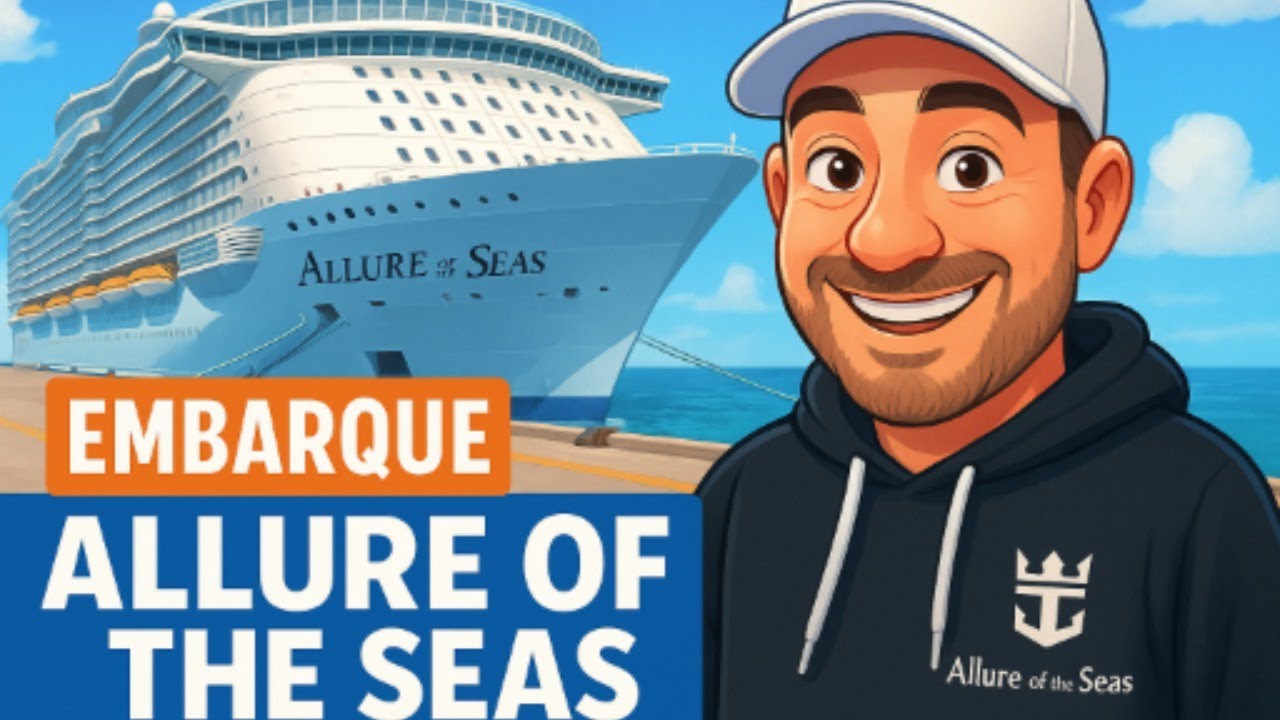 Embarcamos el Allure of the Seas… ¡y no era lo que esperábamos! 😱