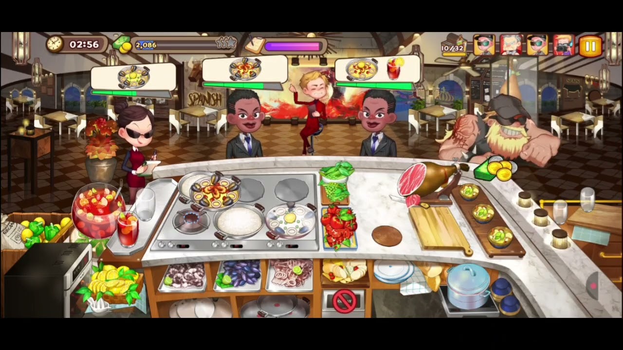 Cooking Adventure - Let's get 3 stars on Spanish Restaurant's Master Mode Level 5