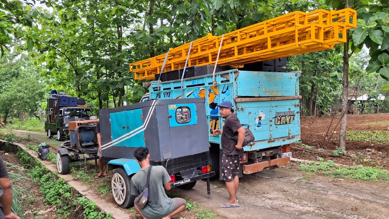 Ugal-ugalan sound gantung desa loading alat sampai 2 armada // SL Audio