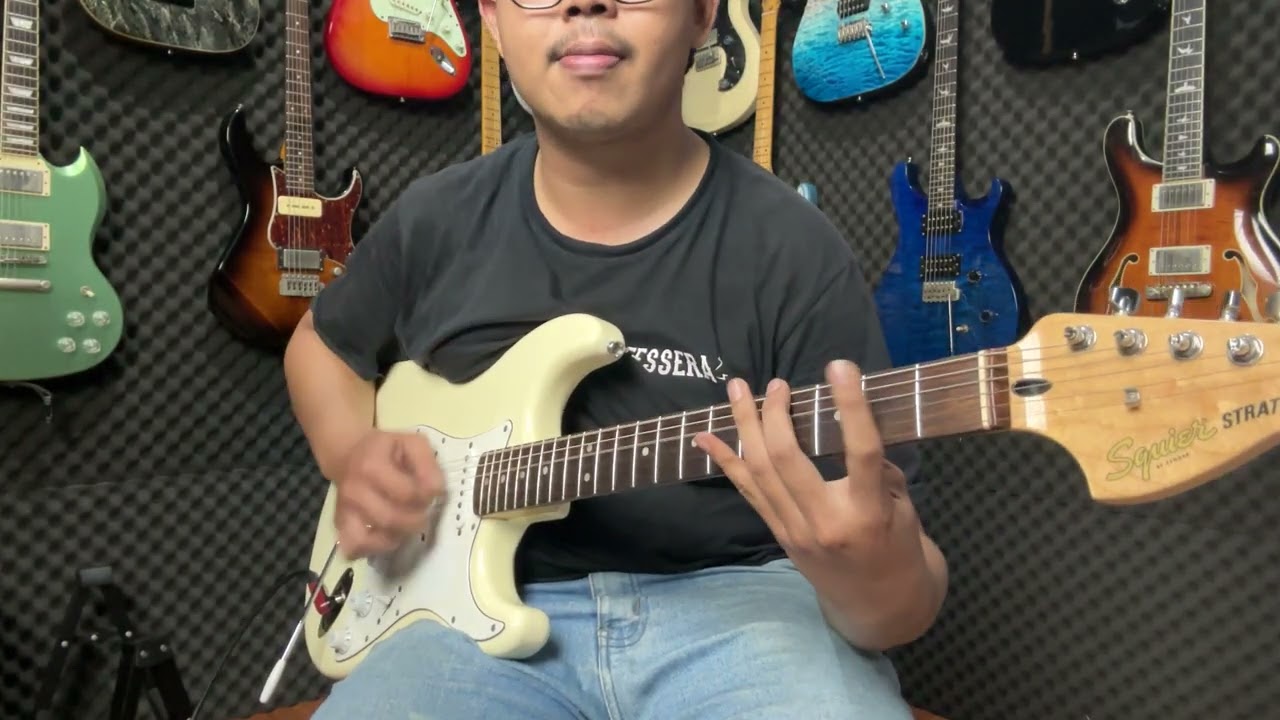 Review Cekson Gitar Squier FSR Affinity Stratocaster in Olympic White