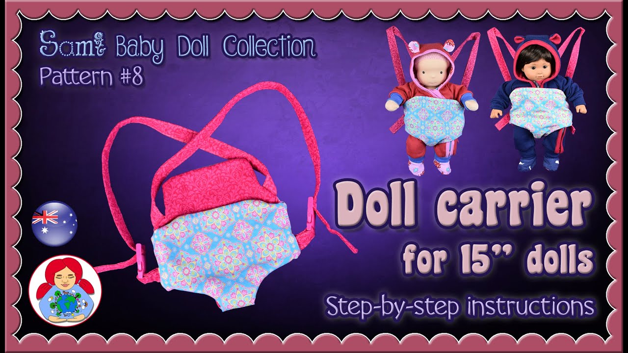 DIY Doll carrier for 15