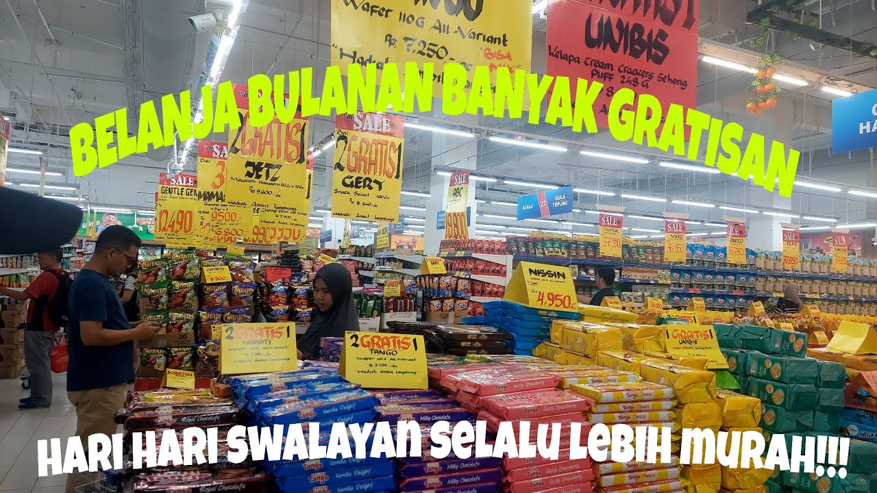 HARI HARI SWALAYAN SELALU  BANYAK GRATISANNYA !!! 🛒