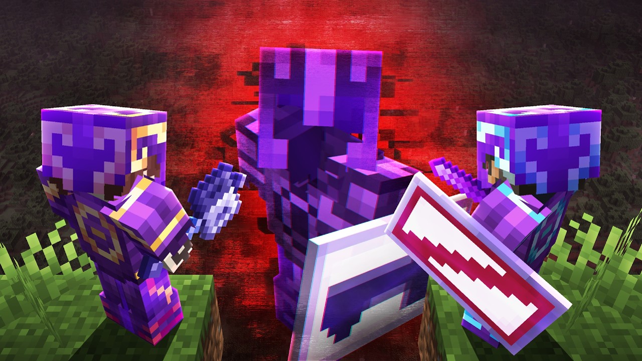 2 профи против 1 бога Minecraft