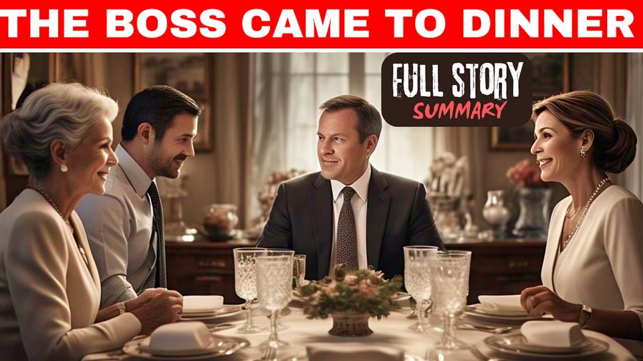 THE BOSS CAME TO DINNER (ENGLISH) SEM-3