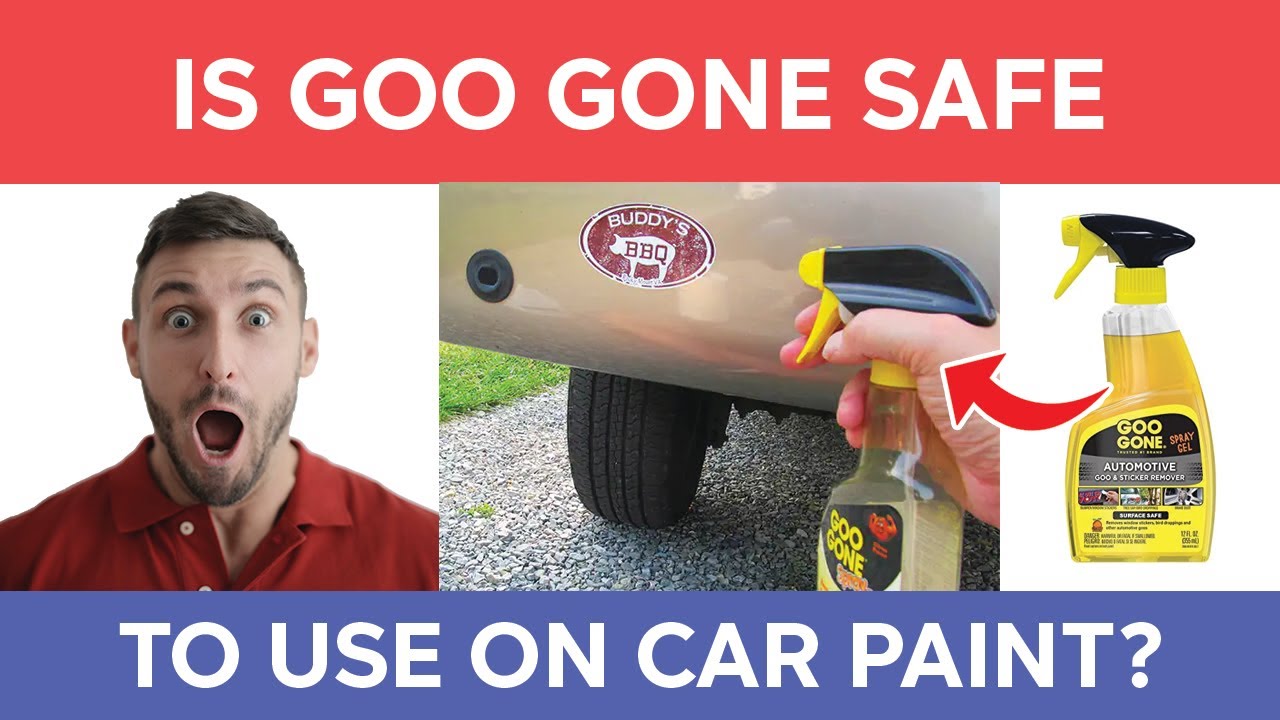 Can You Use Goo Gone On Car Paint?