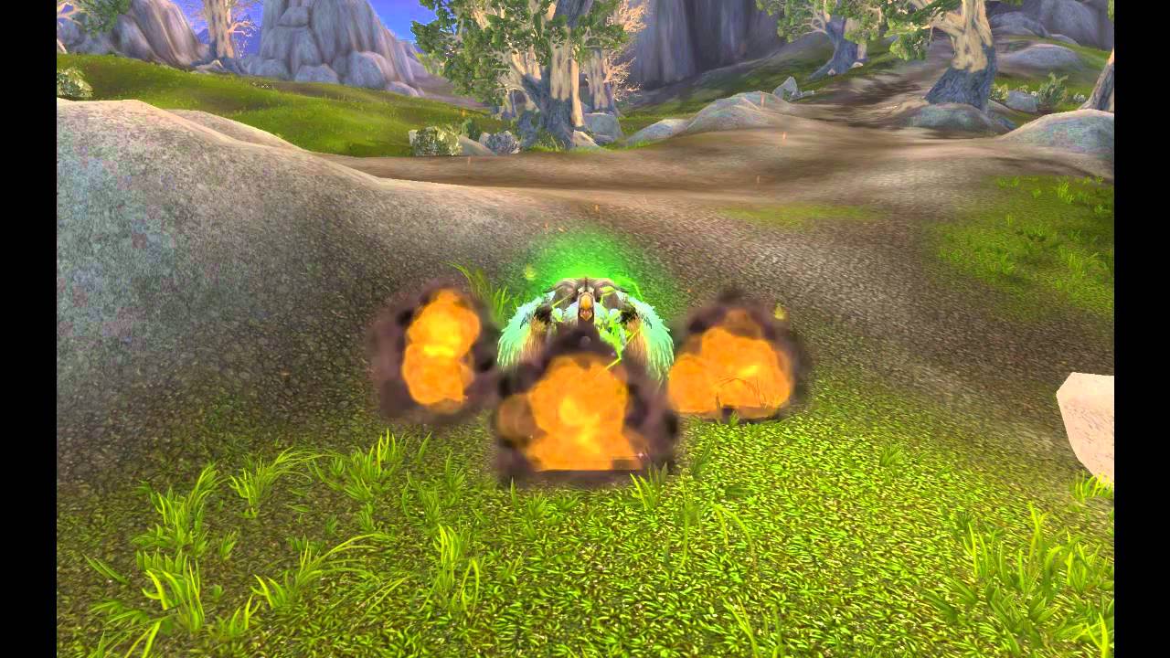 Cataclysm Beta - Build 12984 - Wild Mushroom: New graphic and damage test