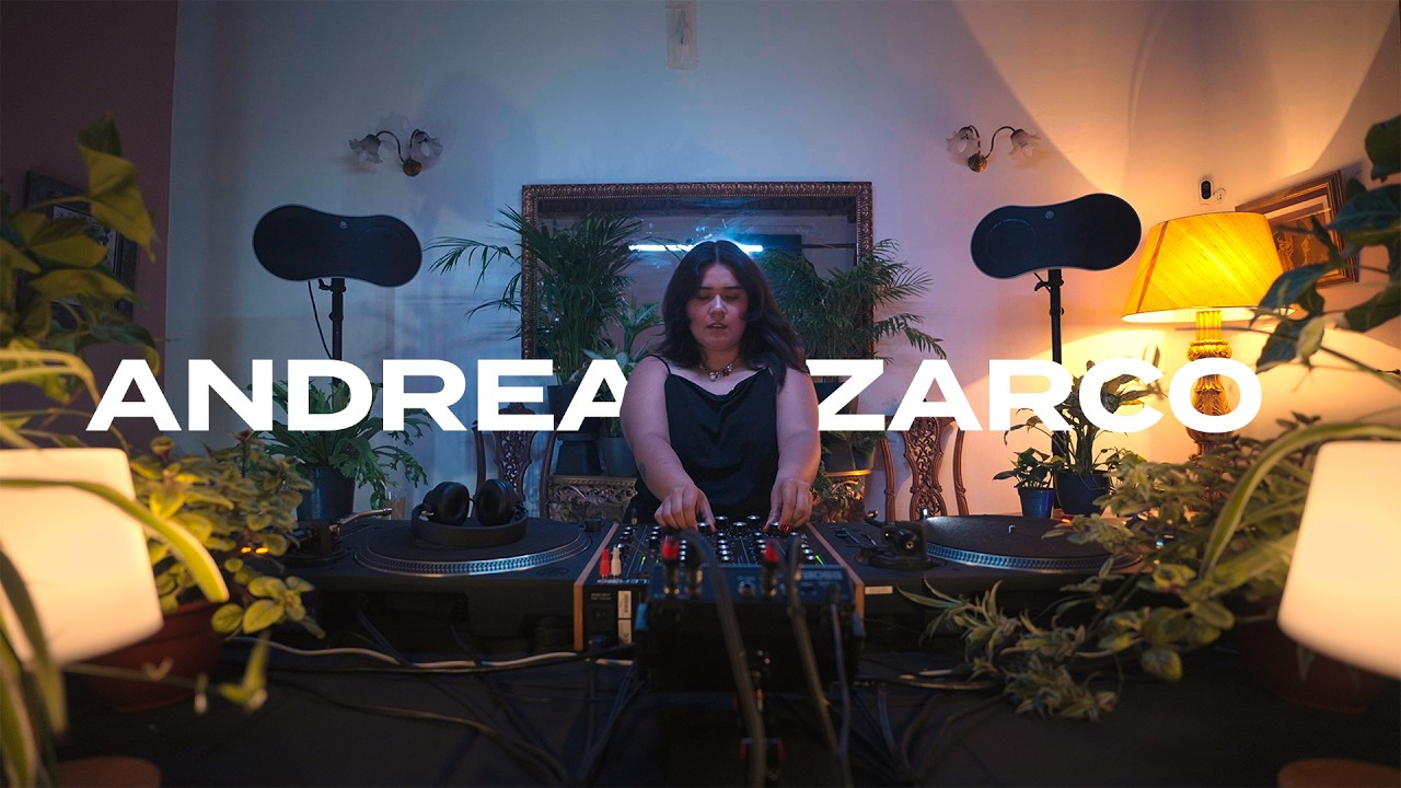 House & Hard Groove session with plants by Andrea Zarco DJ Set at Mansion, Barcelona