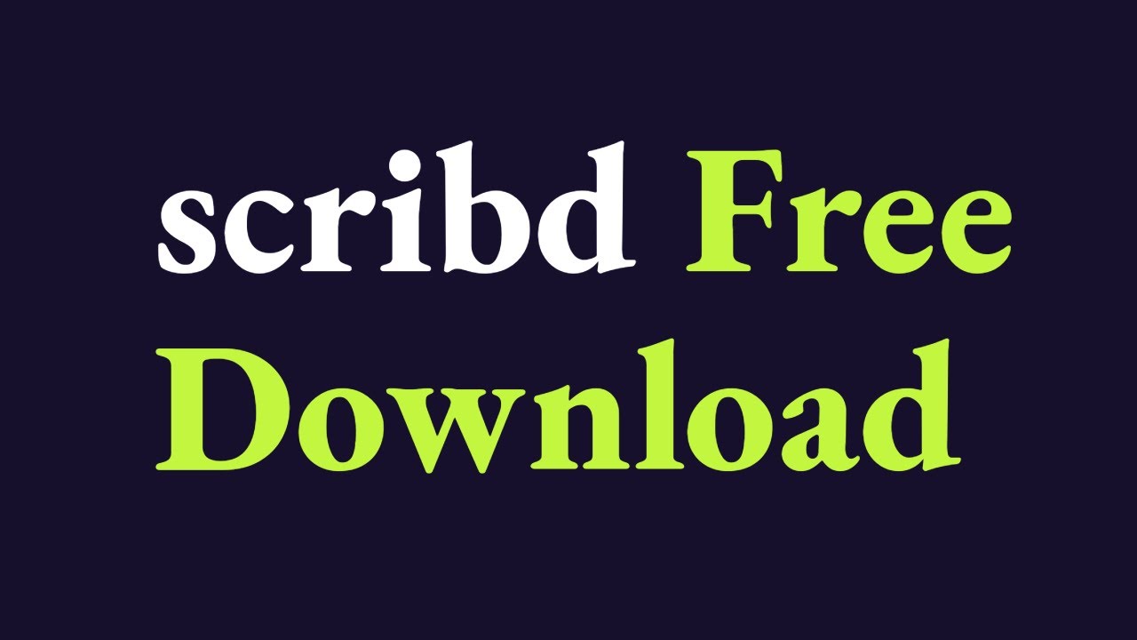 How To Download Document From Scribd for free | Scribd pdf Download  | Scribd.com