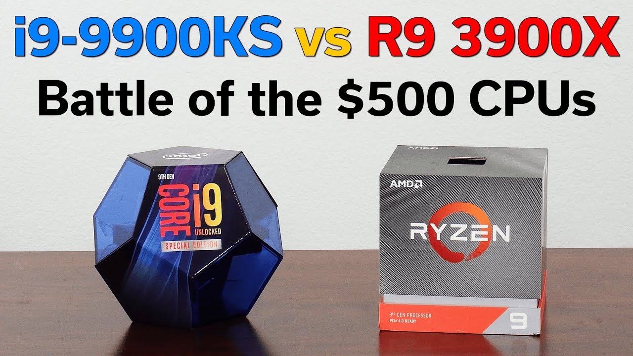Intel i9-9900KS vs R9 3900X — Battle of the $500 CPU — Deep Dive Into Gaming & Non-Gaming Benchmarks