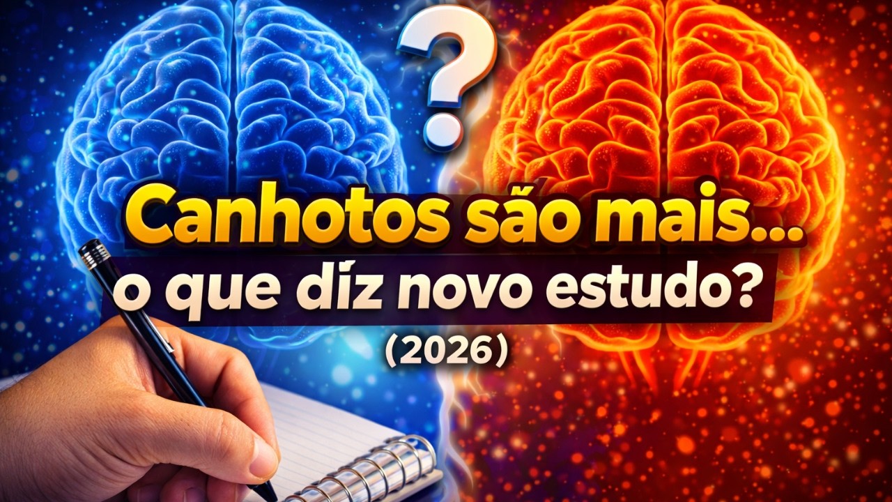 Existem diferenças significativas entre canhotos e destros? Novo estudo mostra coisas interessantes
