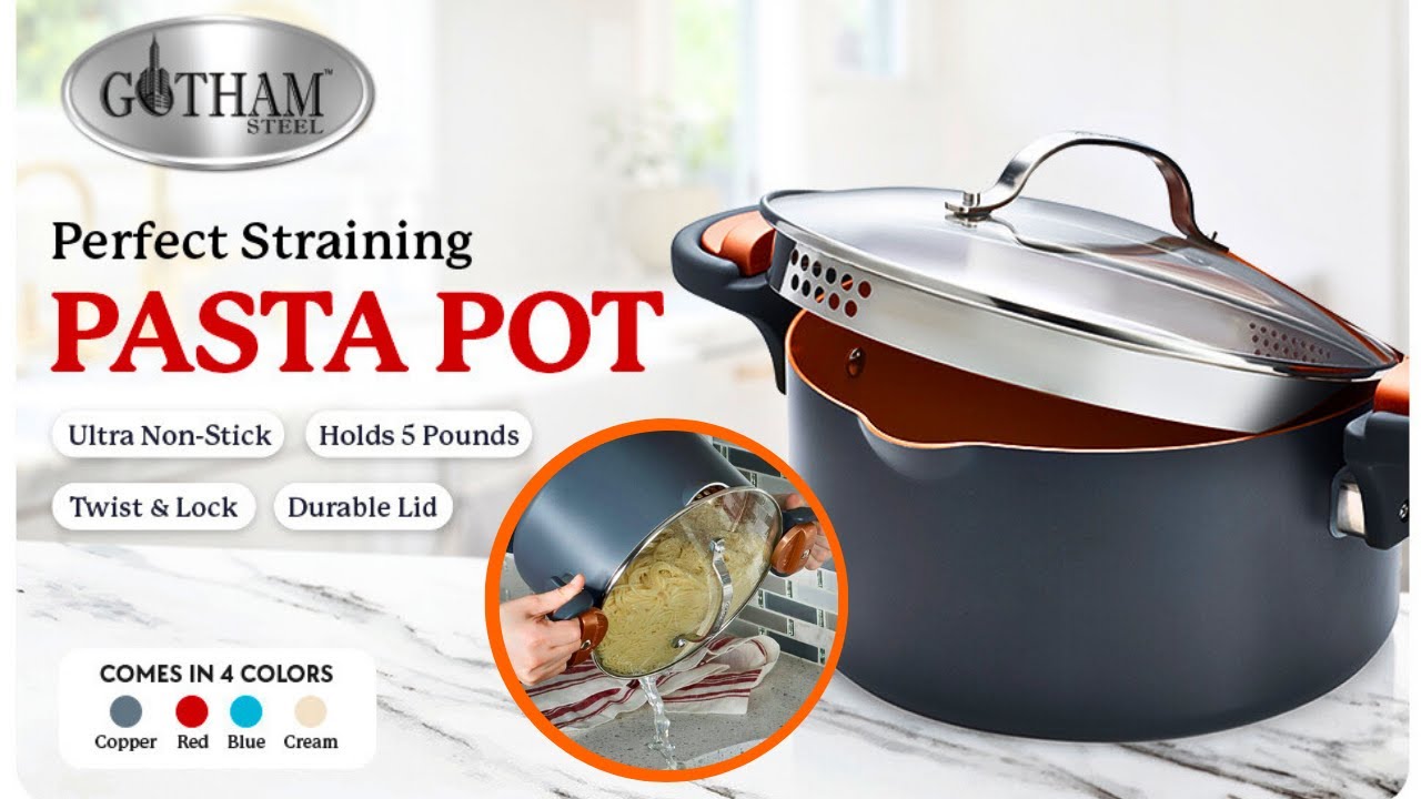 Gotham Steel 5-Quart Stock Pot: Why You Need It in Your Kitchen?
