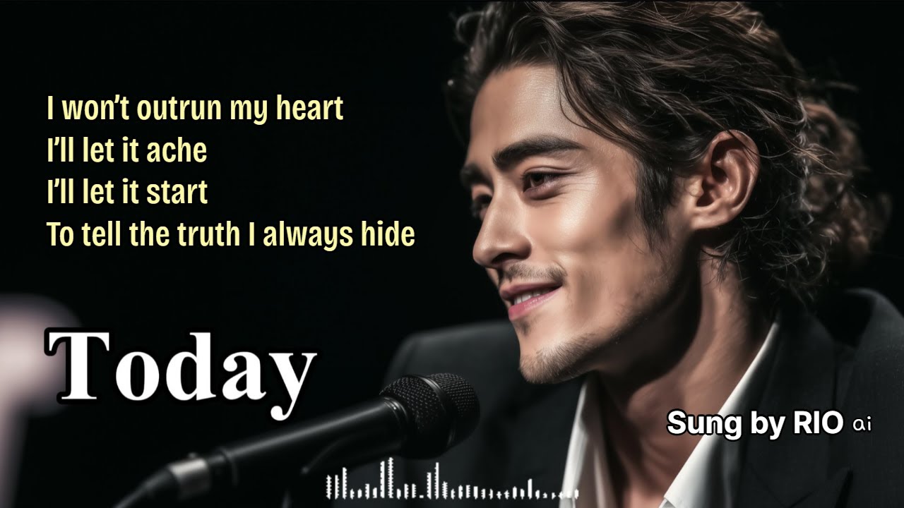 《Today》 I won’t outrun my heart. I’ll let it start. To tell the truth I always hide. Sung by RIO