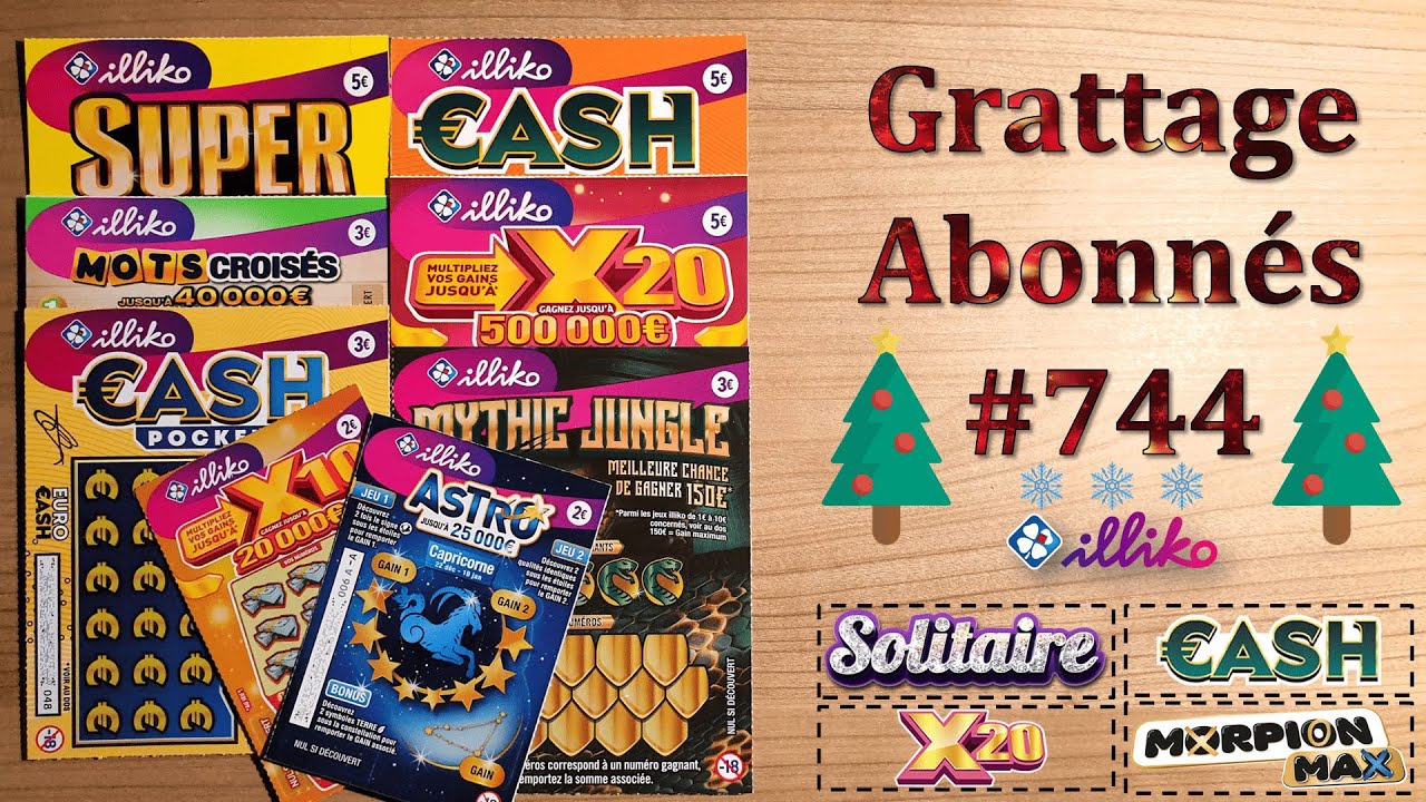 Grattage Abonnés #744 • FDJ/Illiko