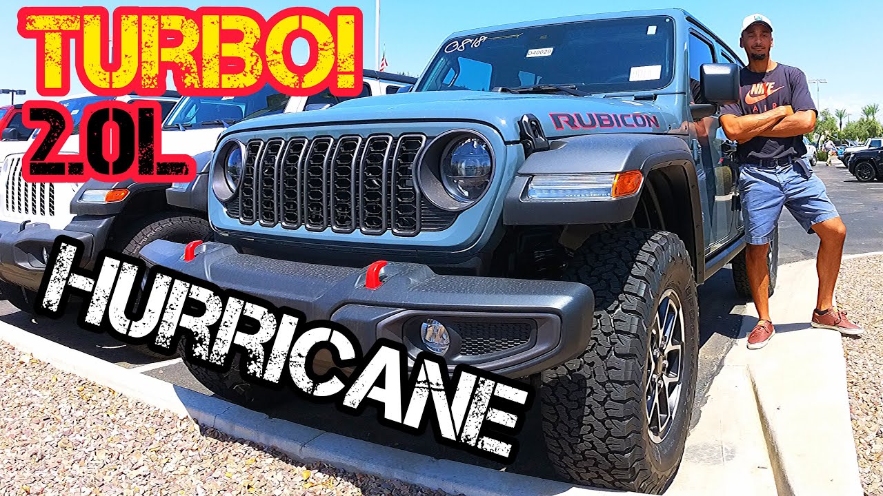 🧐Redesigned Jeep Wrangler?// New 2024 Jeep Wrangler Rubicon With 2.0 Turbo Hurricane Engine Review!
