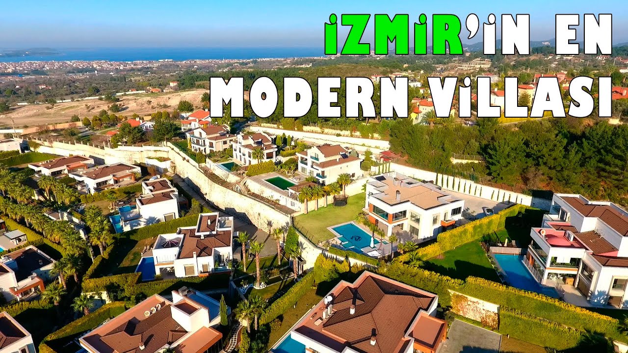 İZMİR URLA - Lüks Minimalist Özel Tasarım Villa (Ev Turu)