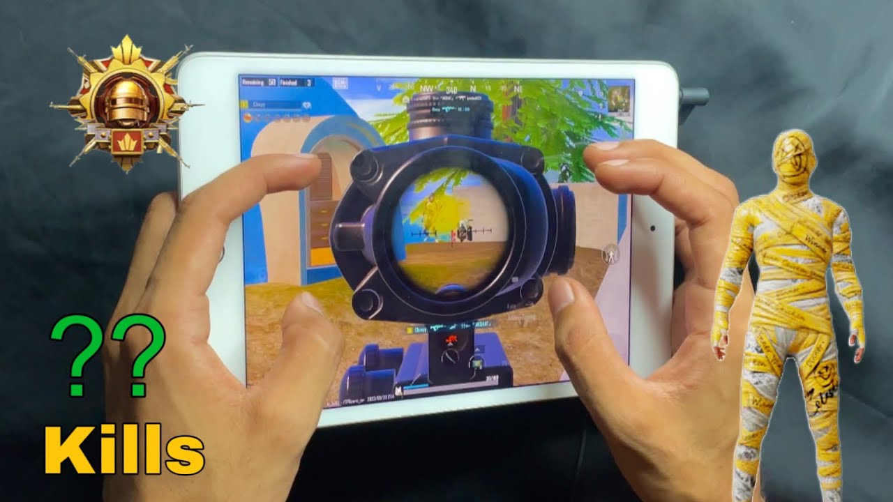 [ HANDCAM ] iPad Mini 5 BGMI/PUBG TEST in 2023 🔥 Solo Vs Squad Livik Map Gameplay