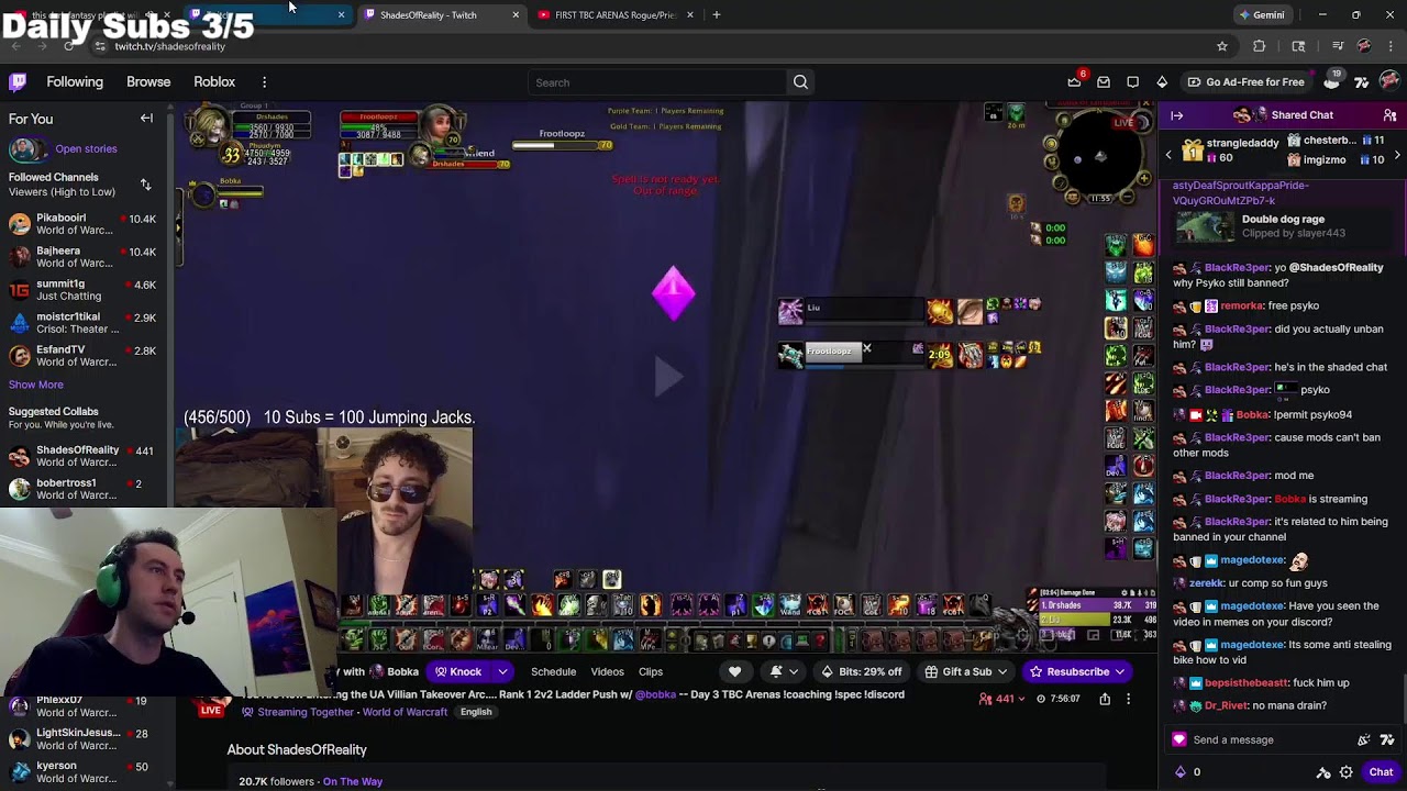 TBC ARENA RD DAY 3 WITH @creationlawlz !coaching | Multi R1 Disc Priest !bis !forum !rxp