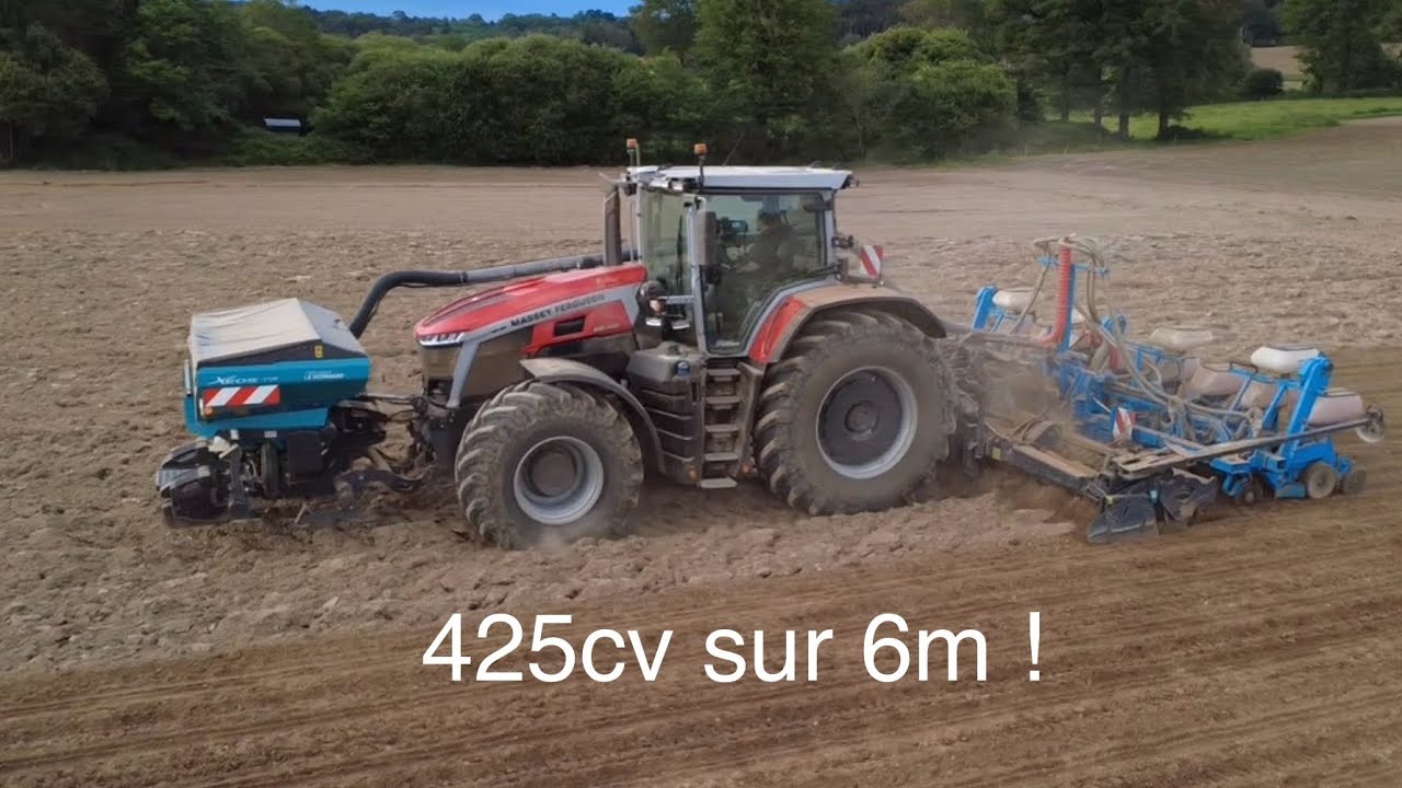 🌽 SEMIS DE MAÏS 2k25 🌽 | 9s.425 | Monosem 8 rangs ! [ETA JUHEL]