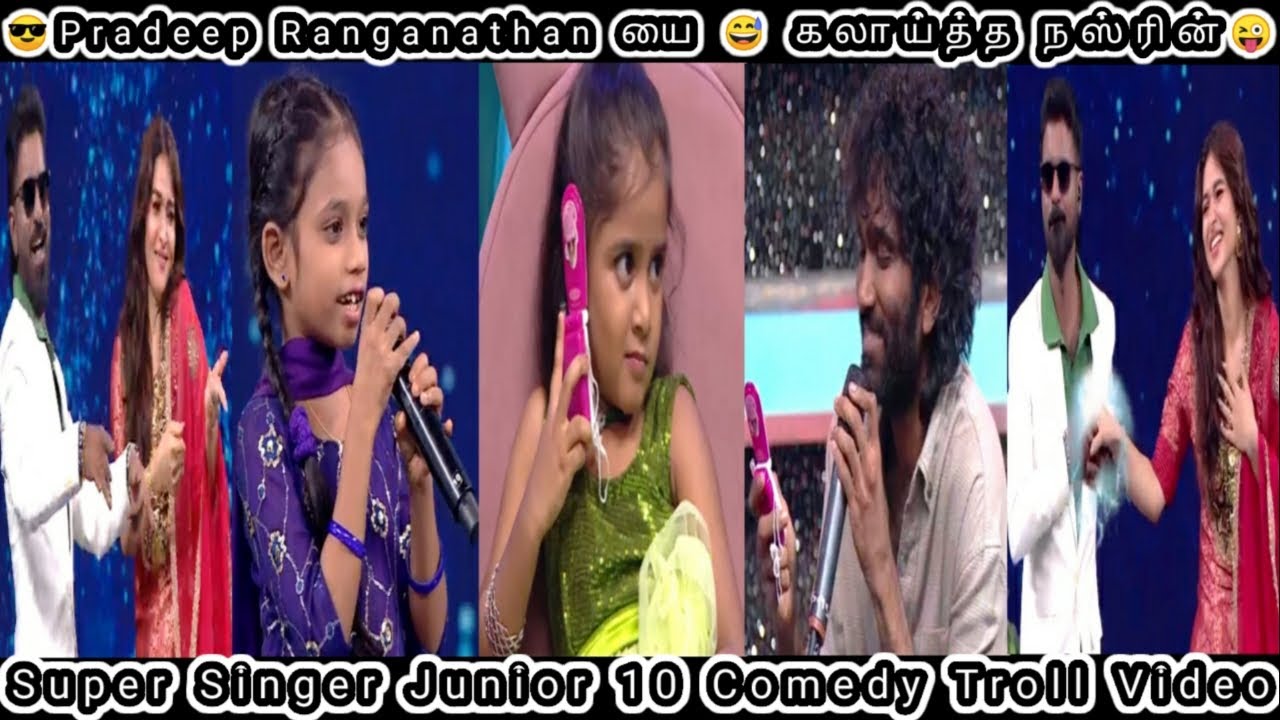 🕺🏻Makapa Dancing 💃🏻With Kayadu 🥰| Super Singer junior 10 | Makapa & Priyanka & Pradeep Ranganathan