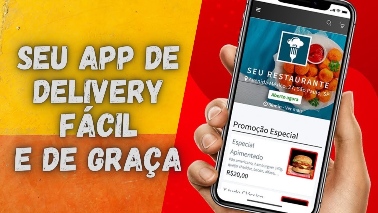 COMO CRIAR UM APP PARA SEU RESTAURANTE DELIVERY F&Aacute;CIL E DE GRA&Ccedil;A. (MENUDINO)