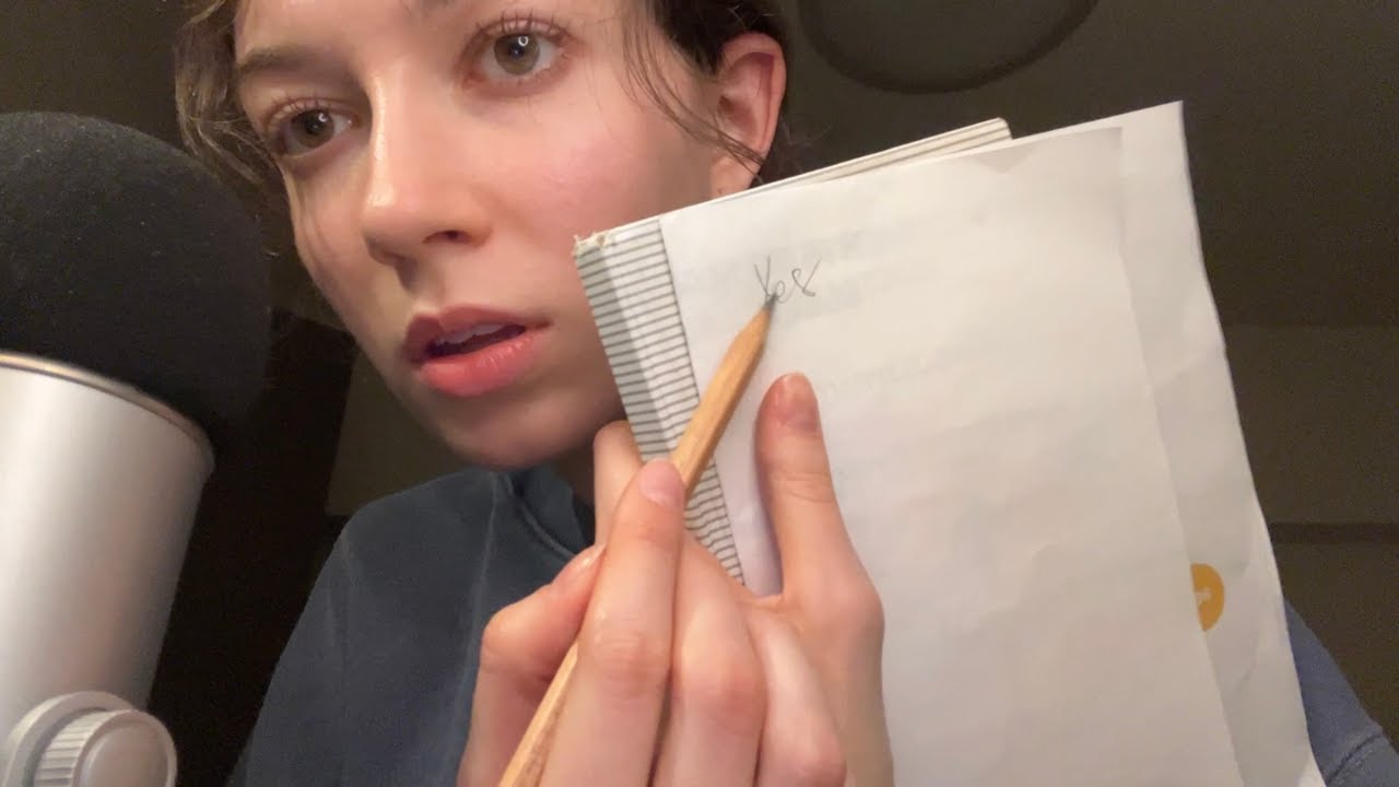 ASMR берёт у вас интервью (много текста)