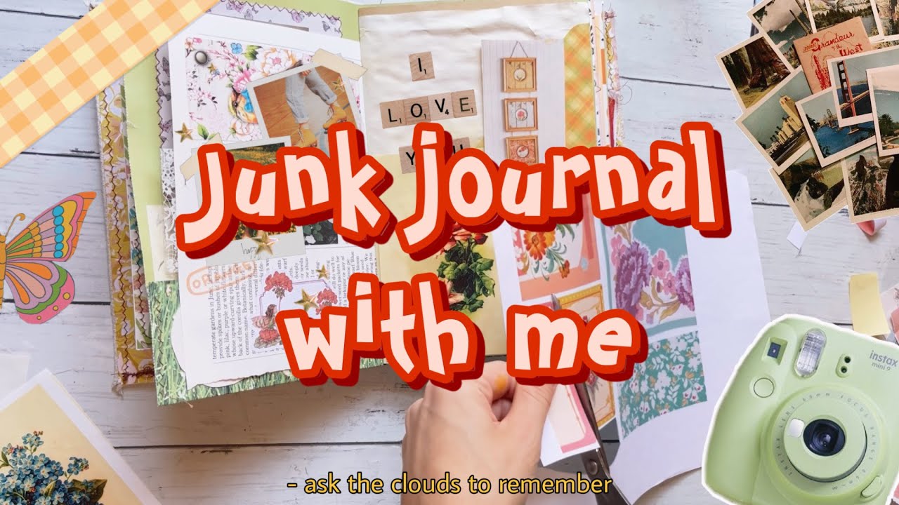 Junk Journal with me | Ep 9 | Summer ephemera