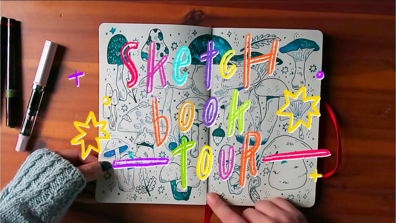 ✦ sketchbook tour (oct 2020 - nov 2021) ✦ | moleskine sketchbook finished